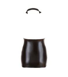 Neckholder-Kleid mit sehr tiefem Ausschnitt