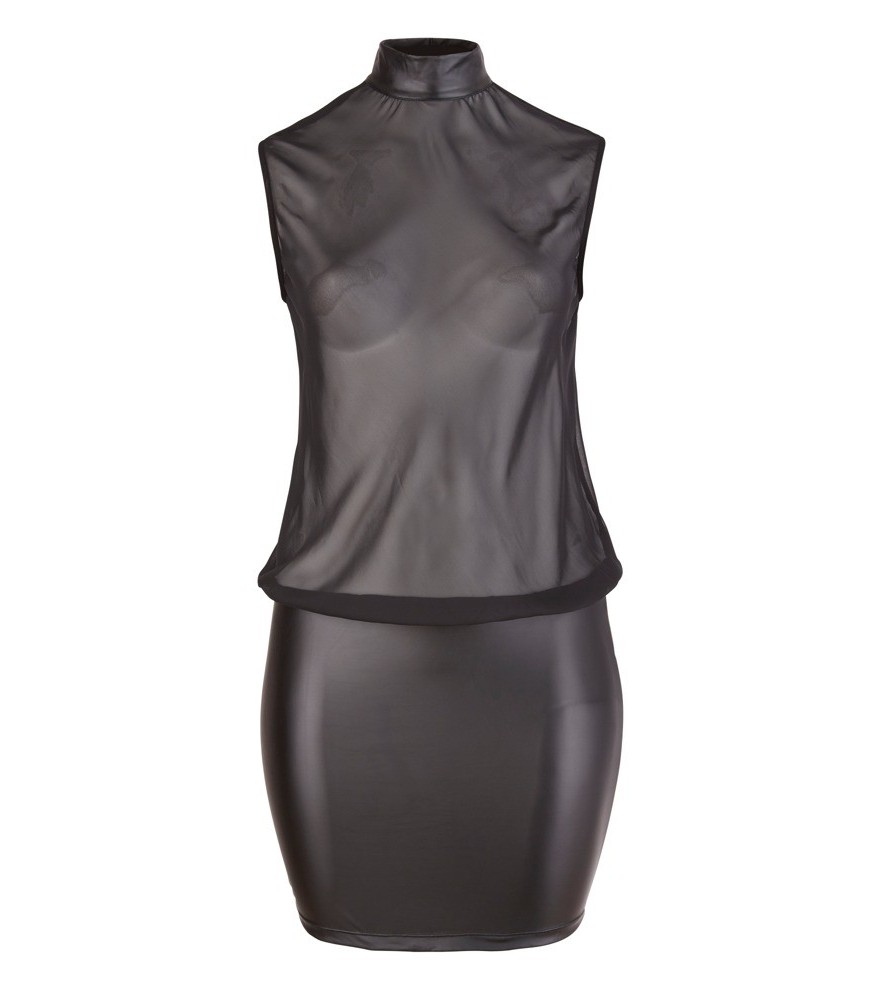 Kleid mit Stehkragen