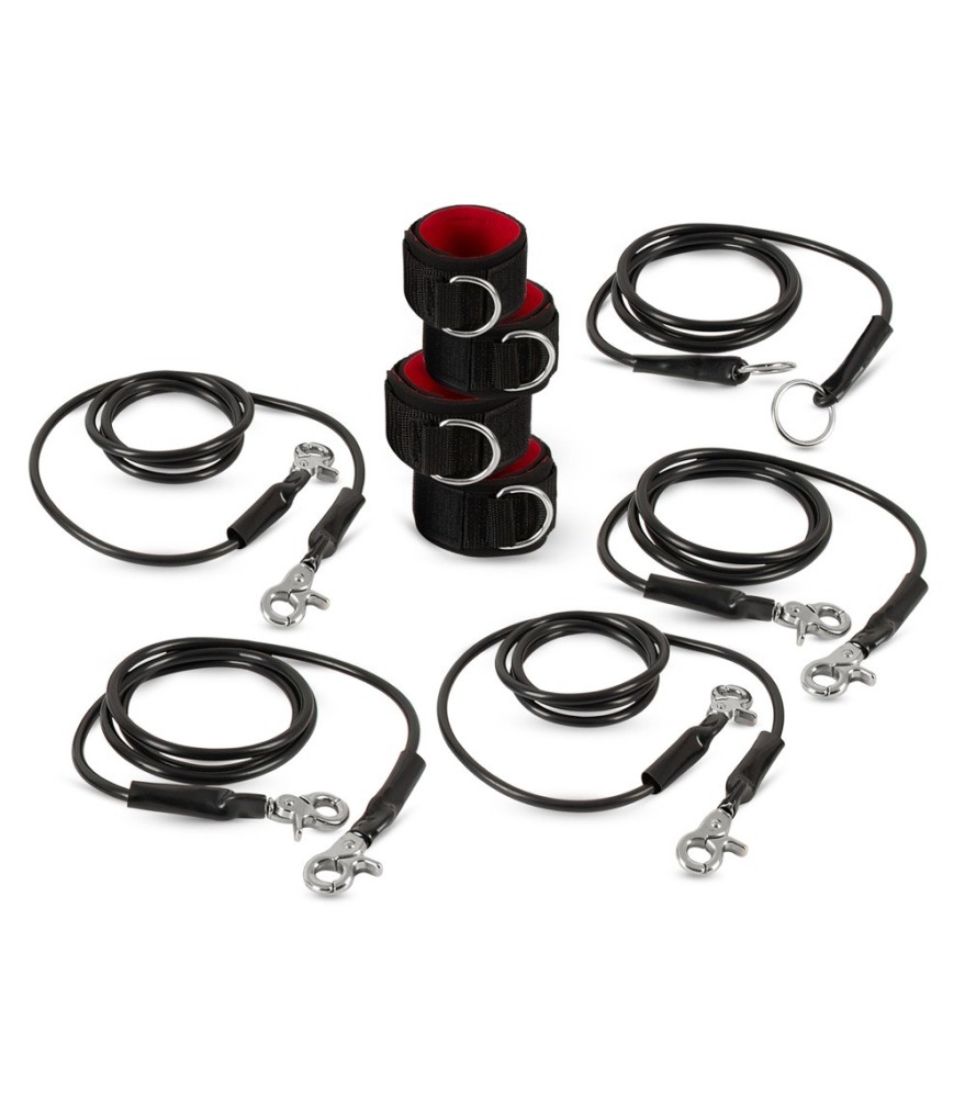 9-teiliges Bondage-Set