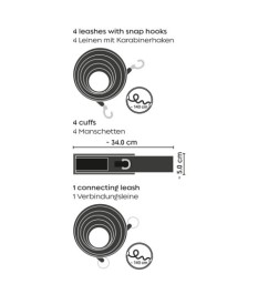 9-teiliges Bondage-Set
