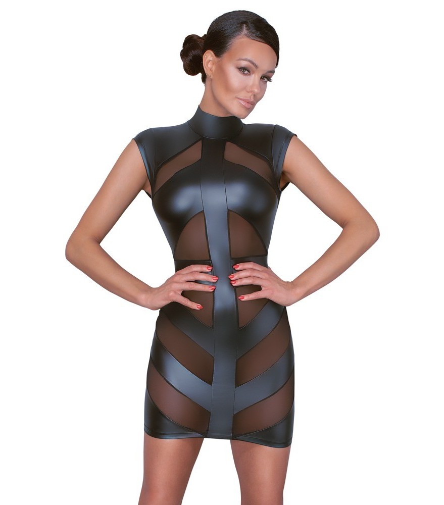 Neckholderkleid im Mattlook