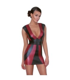 Kleid im 2-farbigen Mattlook