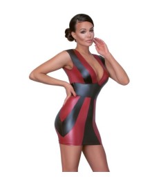 Kleid im 2-farbigen Mattlook