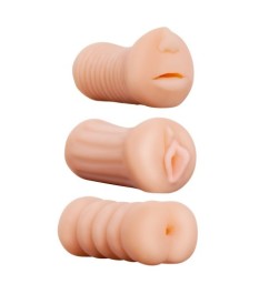 3-teiliges Masturbatorset „XXX To-Go Threesome“
