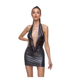 Kleid im schillernden Silberglanz