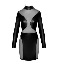 Kleid im Mattlook mit Powernet-Einsätzen