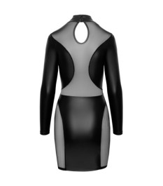 Kleid im Mattlook mit Powernet-Einsätzen