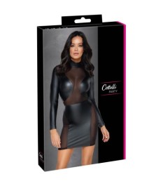 Kleid im Mattlook mit Powernet-Einsätzen