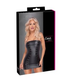 Kleid im Mattlook, schulterfreier Tube-Style