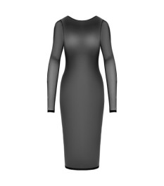 Kleid im 2-farbigen Mattlook