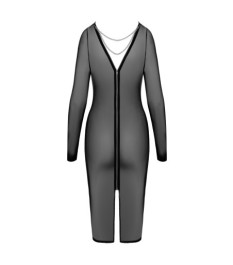 Kleid aus weichem Powernet, knieumspielende Länge