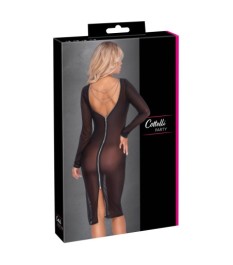 Kleid aus weichem Powernet, knieumspielende Länge