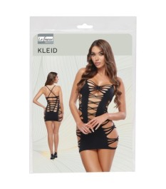 Kleid mit zahlreichen Cut-outs