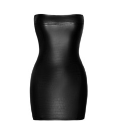 Kleid in Kroko-Optik