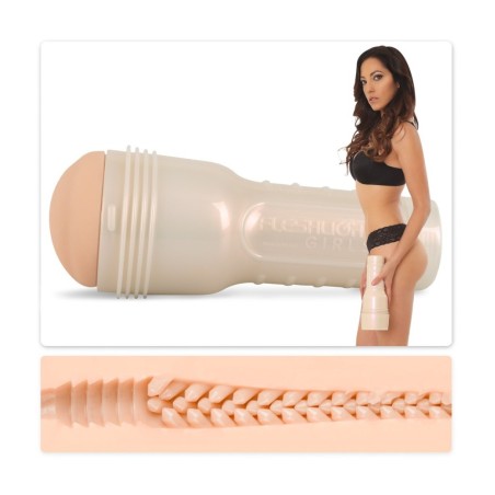 Masturbator „Jenna Haze“ mit Noppen und Rillen