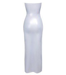 Kleid mit längenverstellbarer Raffung vorne