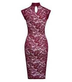 Kleid „Libido Exclusive“ aus zarter Spitze und edlem Powerwetlook