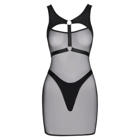 Netz-Minikleid inklusive Riostring