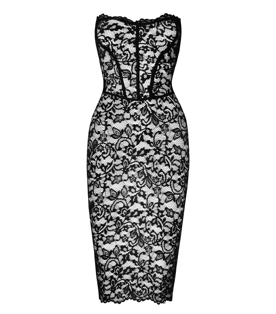 Spitzen-Kleid „Libido“ mit Rücken-Schnürung