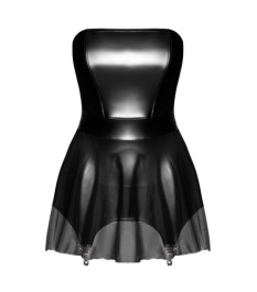 Minikleid mit Strapsen