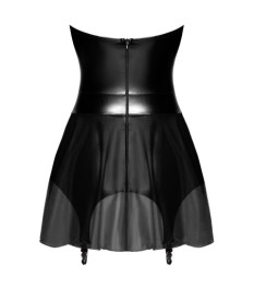 Minikleid mit Strapsen