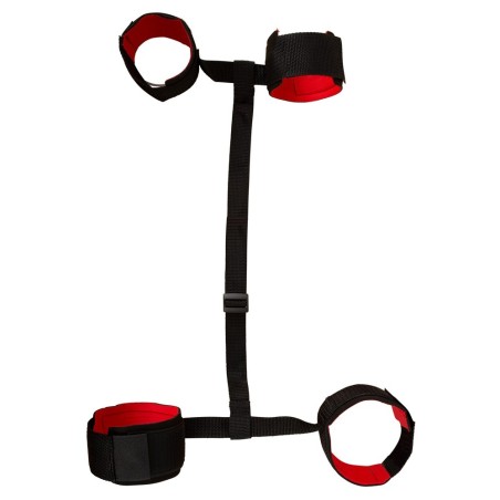 „Hand- und Fußfesseln“ an verstellbarem Verbindungsgurt