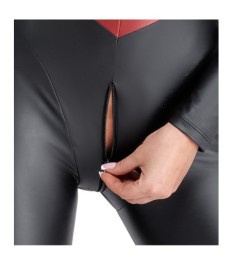 Overall im 2-farbigen Mattlook, rundum elastisch