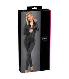 Minikleid im roten Powerwetlook