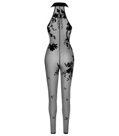 Overall aus Stretchnetz mit Samtflockprint