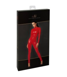 Overall im Wetlook mit transparenten Einsätzen