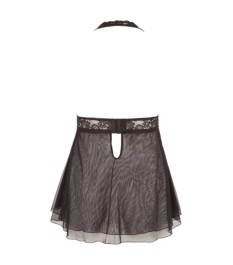 Babydoll mit Neckholder und doppellagigem Rockteil