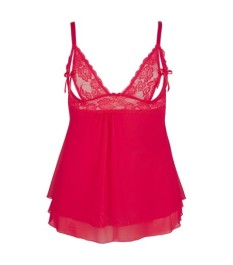 Babydoll mit Ouvert-Cups