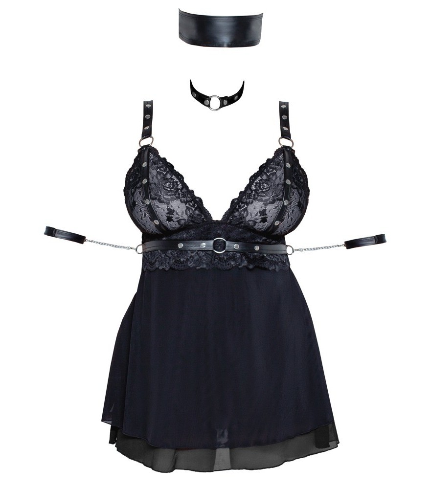 Babydoll plus Bondage-Schal