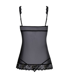 Babydoll plus String mit Effektspitze