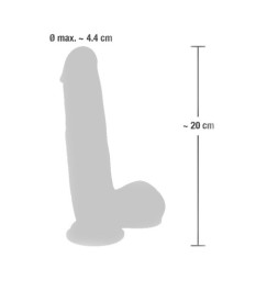 Naturdildo „Medical Silicone Dildo“ mit Saugfuß