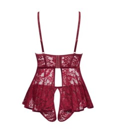 Babydoll inklusive Ouvert-Slip