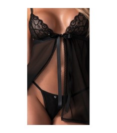 Babydoll-Set „Blomentis“ inklusive String
