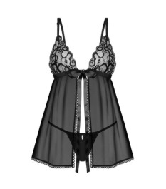 Babydoll-Set „Blomentis“ inklusive String