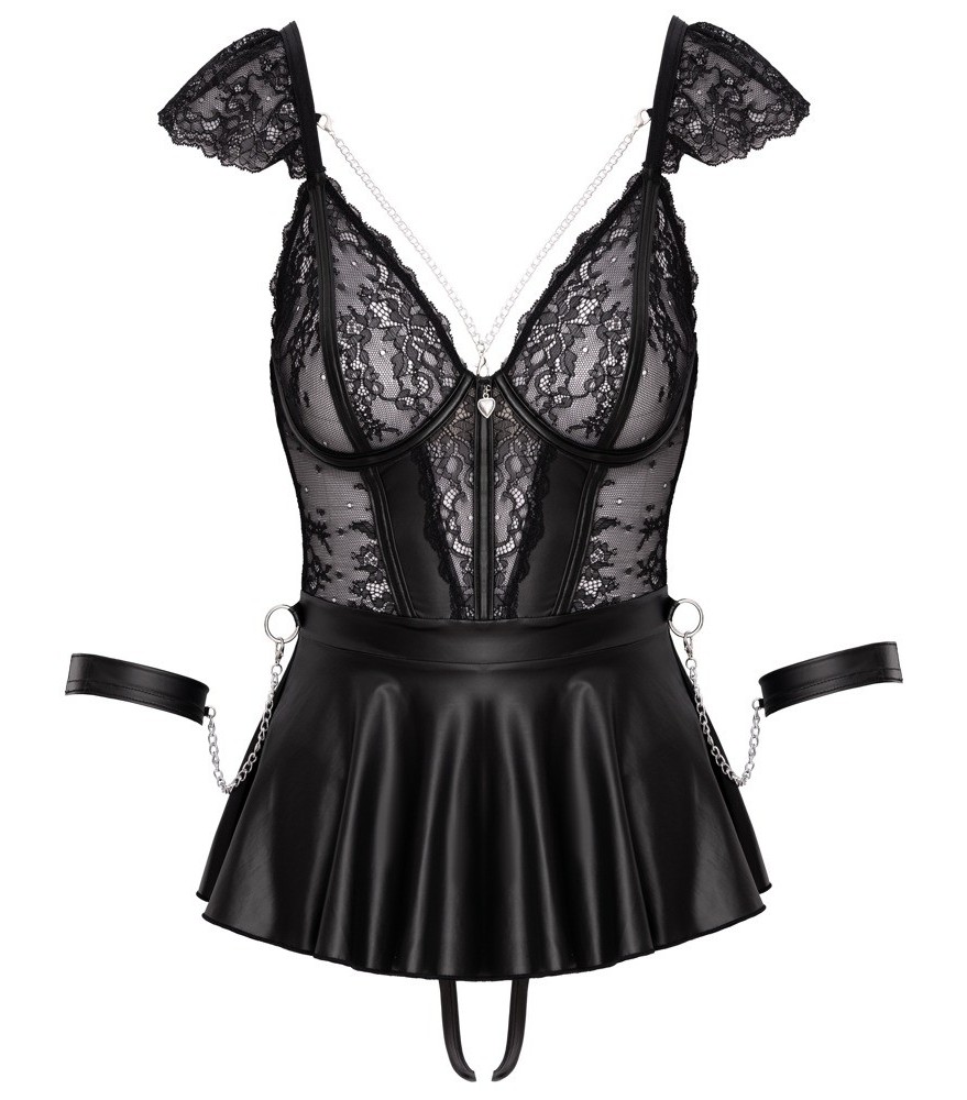 Babydoll inklusive Ouvert-String
