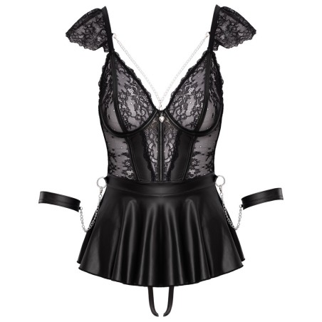 Babydoll inklusive Ouvert-String