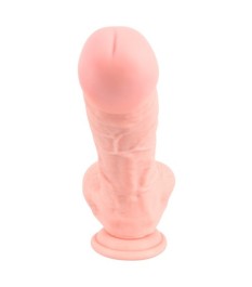 Naturdildo „Medical Silicone Dildo“, 24 cm, mit Saugfuß