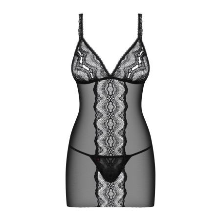 Babydoll mit Ouvert-Cups