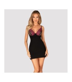 Babydoll plus String aus Powernet und Spitze