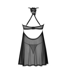 Babydoll plus String „Latinesa“ in zarter Transparenz