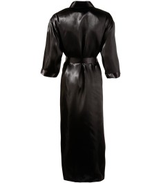 Kimono mit halblangem Arm und Bindegürtel