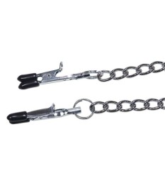Nippelklammern „Nipple & Clit Clamps“ mit Halskette und Intimklammern