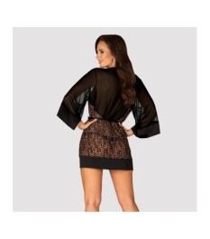 Kimono „Allunes“ im Leo-Look