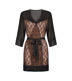 Kimono „Allunes“ im Leo-Look