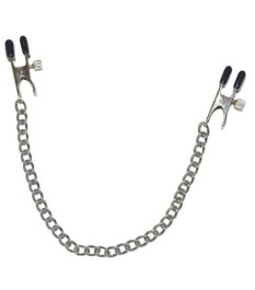Nippelklammern mit Metallkette