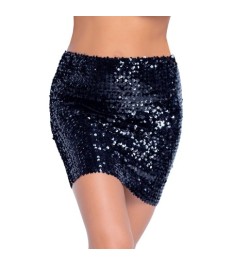 Negligé plus String „Lucita“ in schwarzer feiner Transparenz